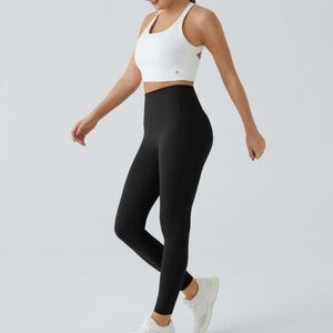 NWT HALARA Ultra-sculpt butt lifting tummy control black high waisted leggings